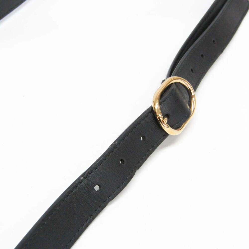 GUCCI Authentic Black Leather Shoulder Bag - Picture 8 of 14